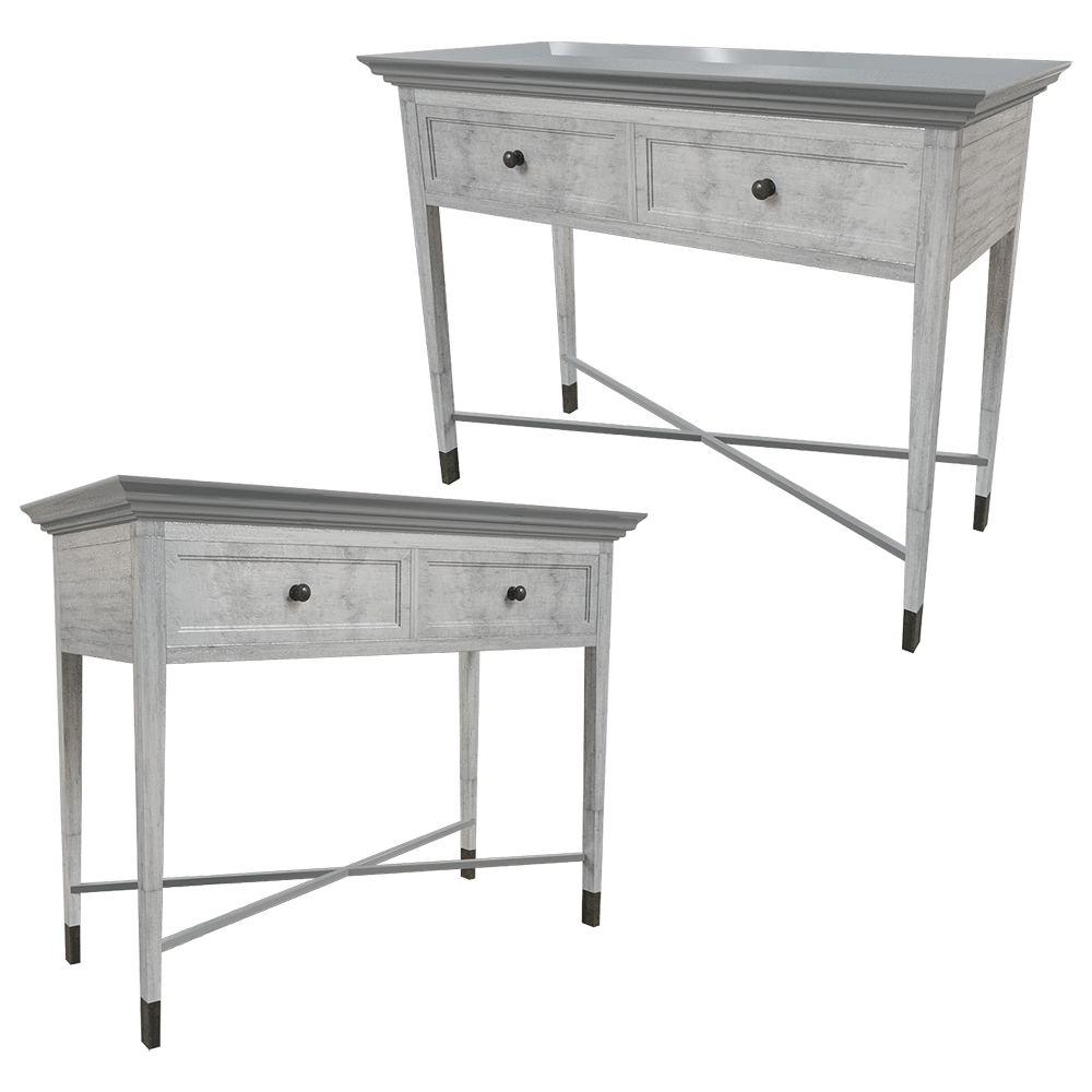 Dantone Home – Console Stafford with 2 drawer 3ds Max