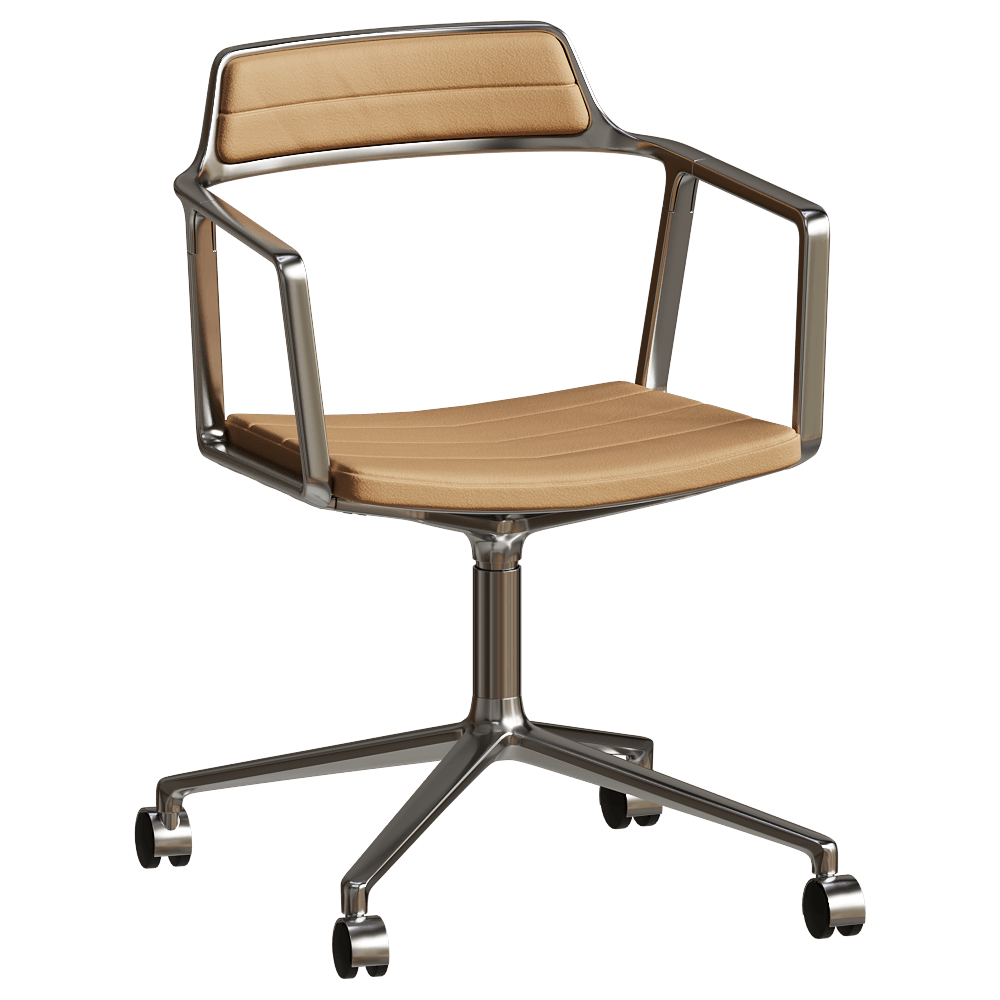 Vipp – Swivel chair Castors 3ds Max