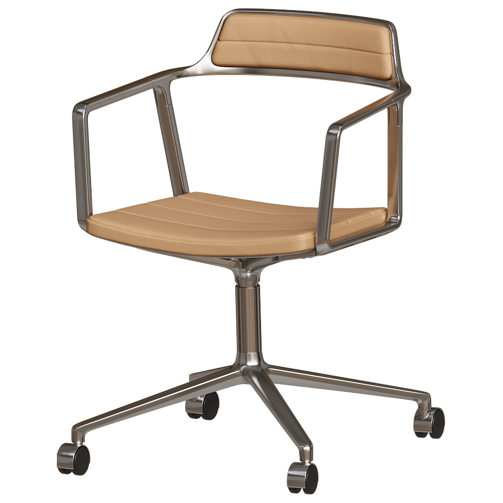 Vipp – Swivel chair Castors 3ds Max