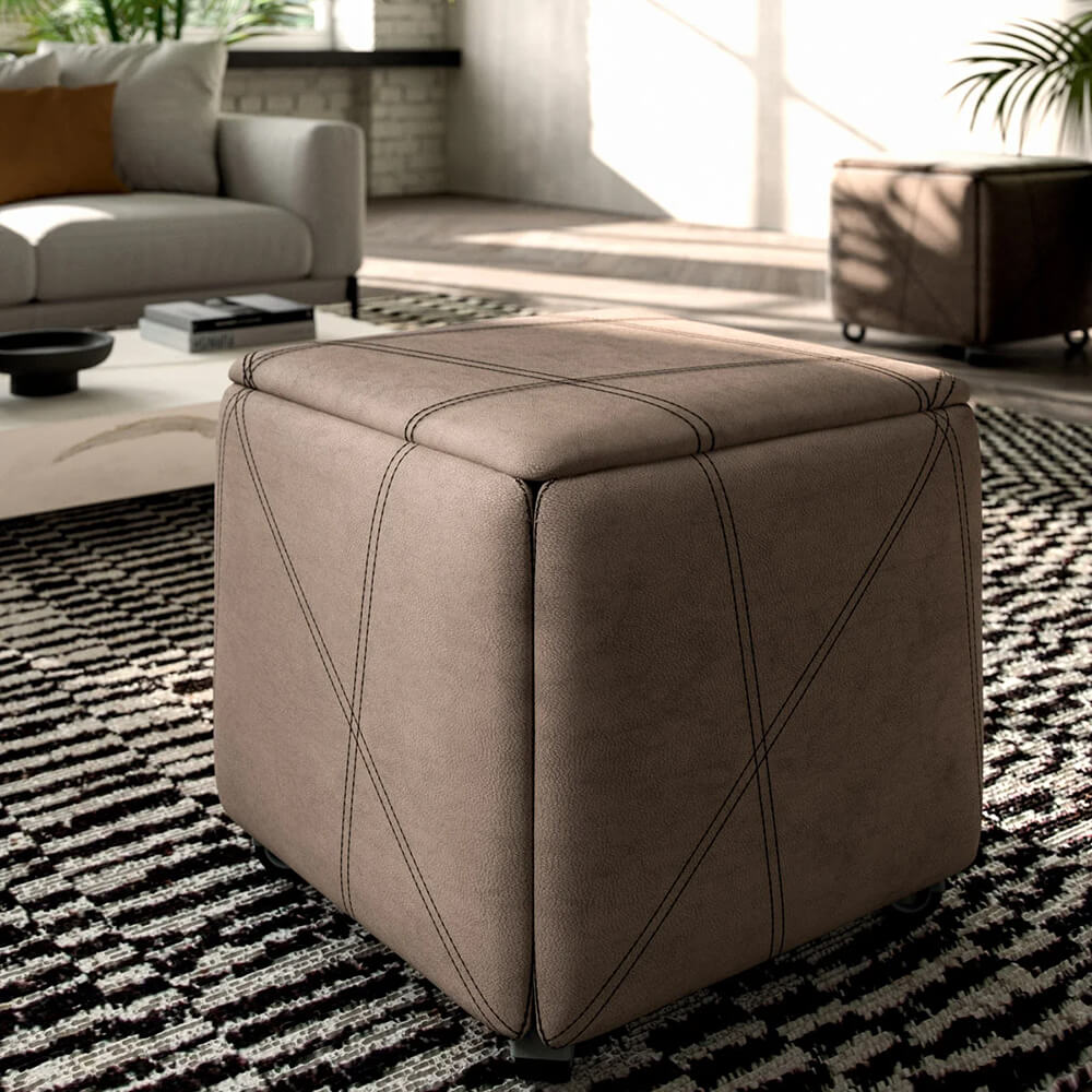 Ozzio Italia – Transformable pouf Cubix 3ds Max