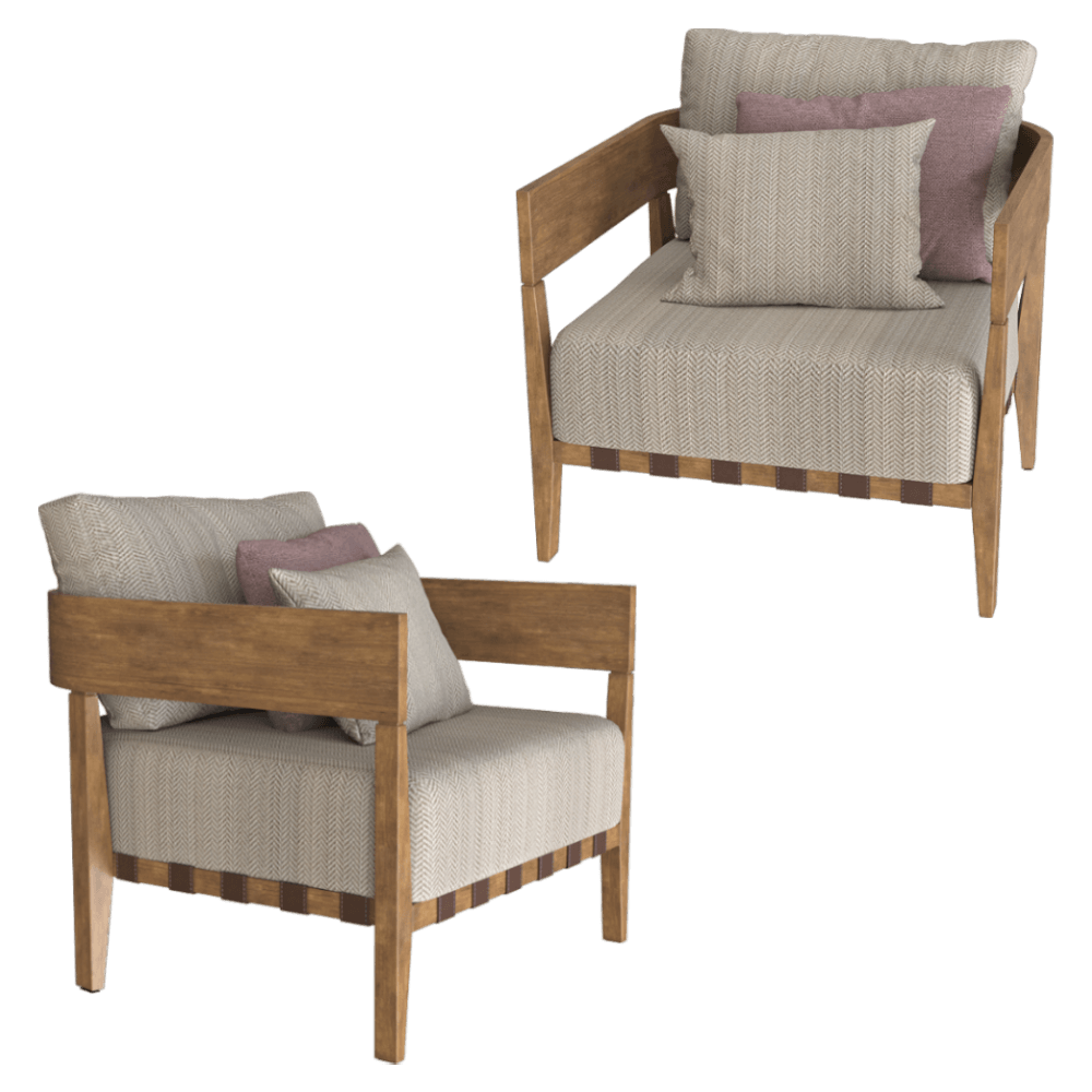 Braid Company Srl – Armchair Feeling 3ds Max
