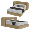 Bolzan – Bed Jill 3ds Max