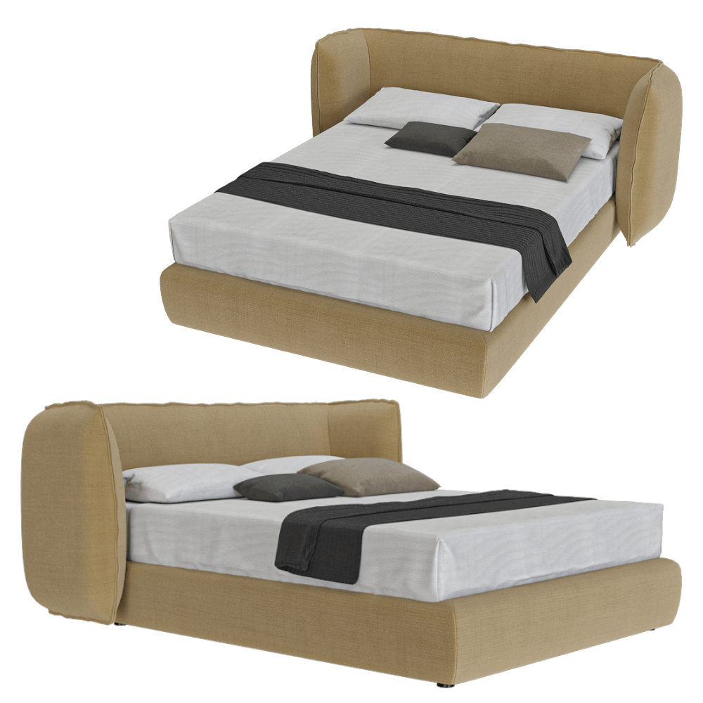 Bolzan – Bed Jill 3ds Max