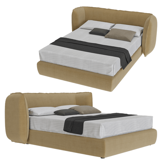 Bolzan – Bed Jill 3ds Max