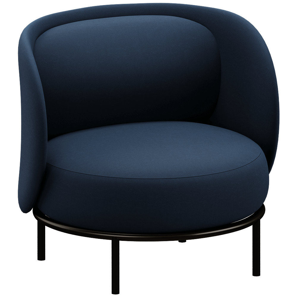 Tonon Italia – Lounge chair Metiz 3ds Max
