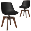 MDF Italia – Chair Flow 4 legged wood base 3ds Max