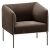 Wilkhahn – Armchair Asienta upholstered with backrests 3ds Max