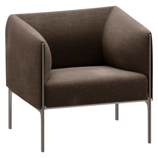 Wilkhahn – Armchair Asienta upholstered with backrests 3ds Max