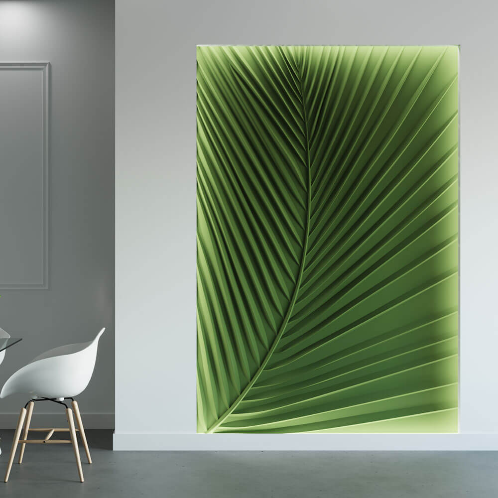 Wall deco – LEAF B-02 3ds Max