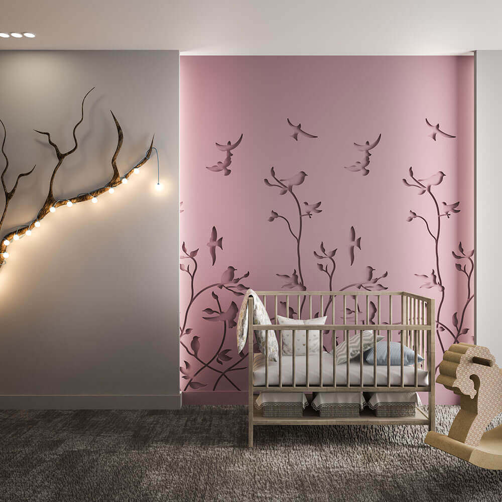 Wall deco – SPPRING TREE B-05 3ds Max