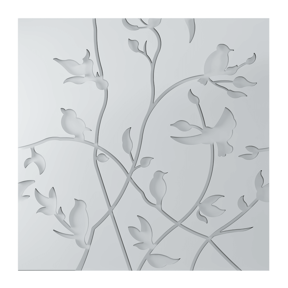 Wall deco – SPPRING TREE B-05 3ds Max