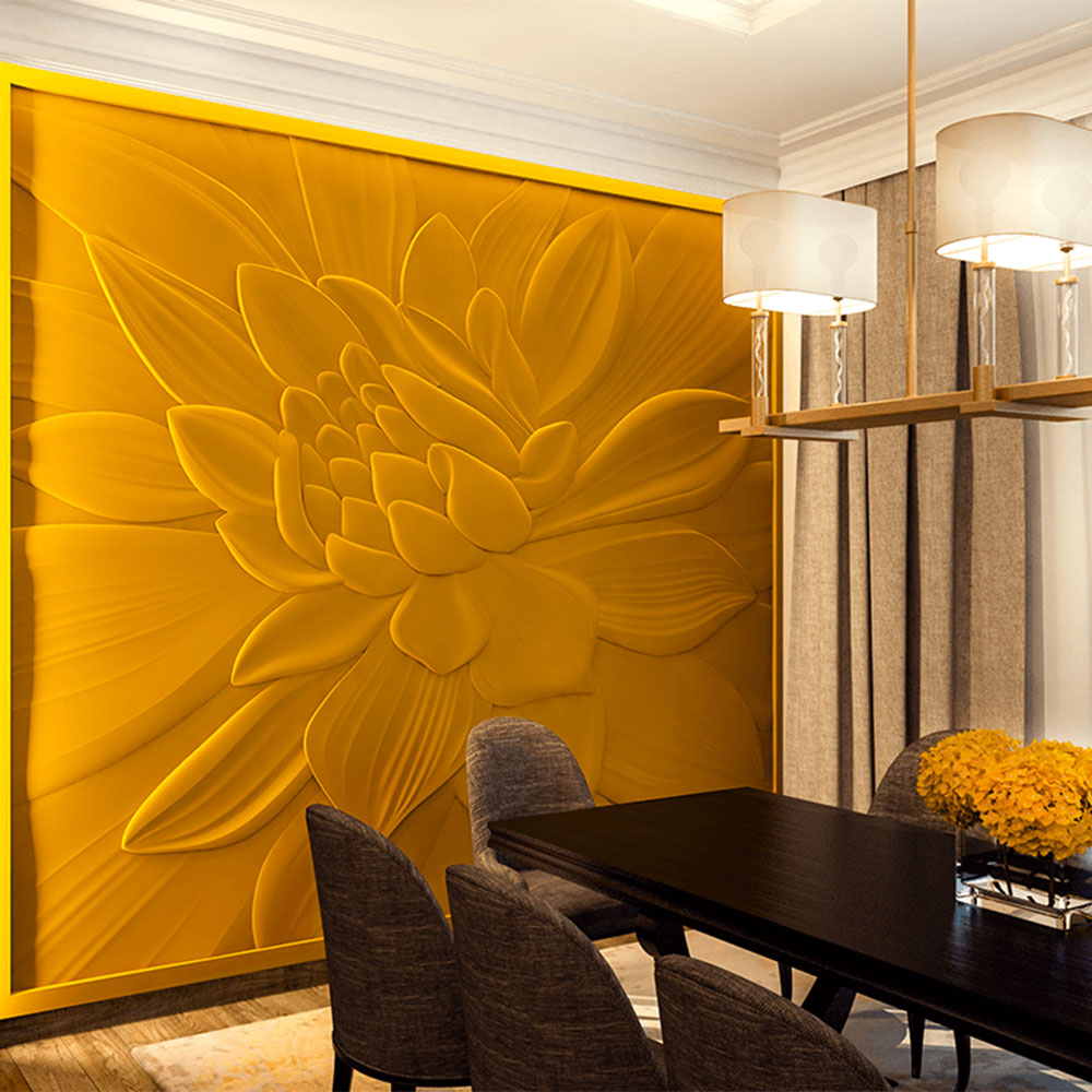 Wall deco – LOTUS B-09 3ds Max