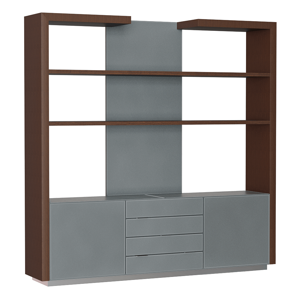 Shin Plaza – Bookshelf W-39-B 3ds Max