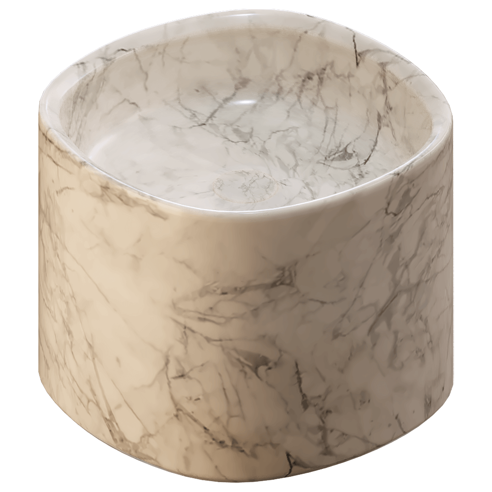 Sanycces – Washbasin Oasis semipedestal 3ds Max