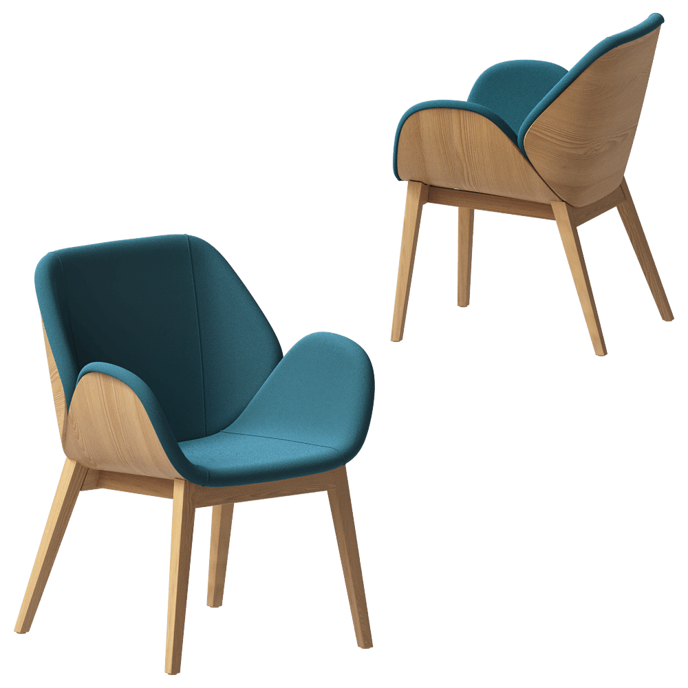 Alma design – Armchair Lips 3ds Max
