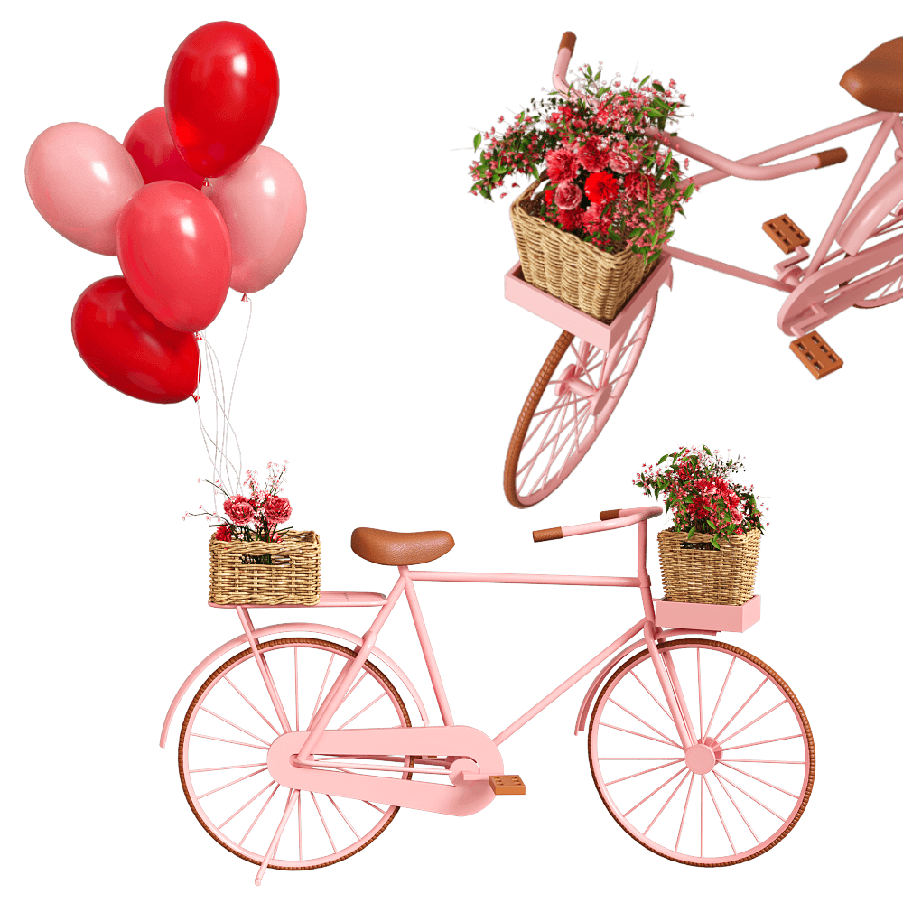 furniture – Valentine bicycle 3ds Max