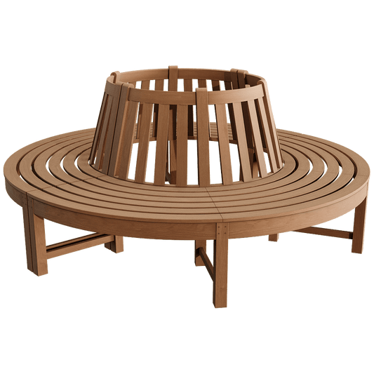 Traditional Teak – Treebench Beatrice 3ds Max