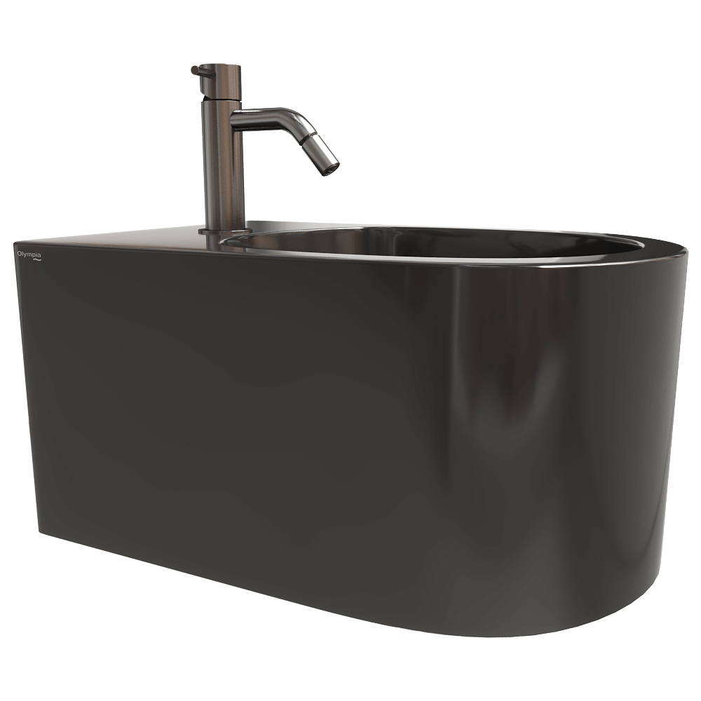 Olympia Ceramica – Hanging washbasin Monolith 3ds Max