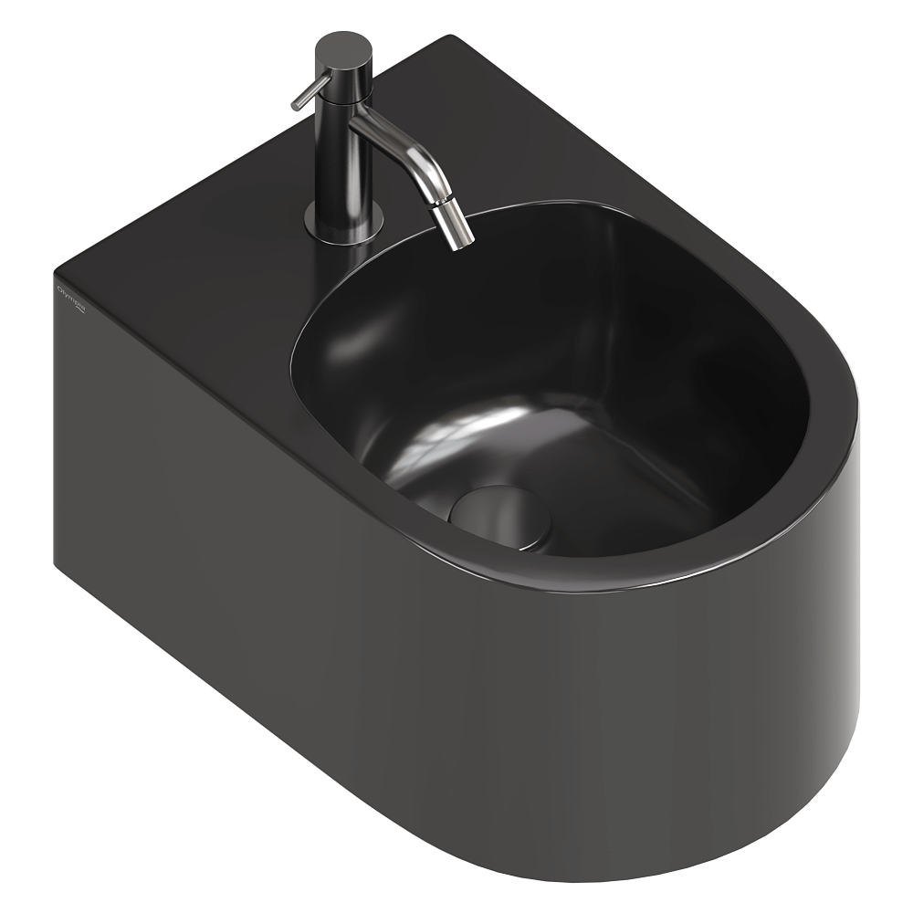 Olympia Ceramica – Hanging washbasin Monolith 3ds Max