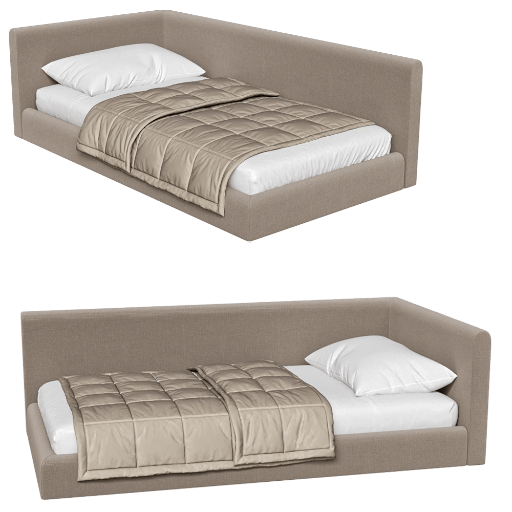 Palo Nero – Bed Chiaro Child 3ds Max