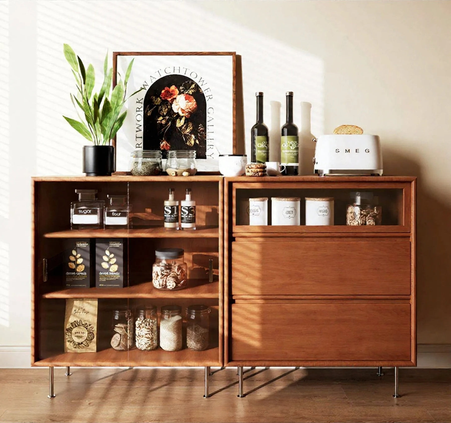 WABI SABI STYLE 3D MODELS – CABINETS – 0069