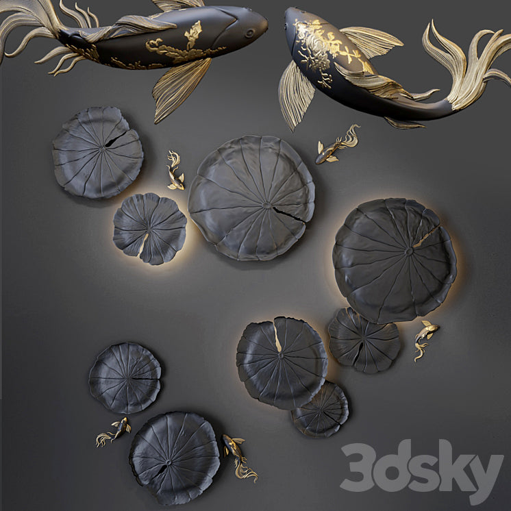 Wall decor - Water Lily