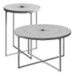 Marble Gold Tables Set