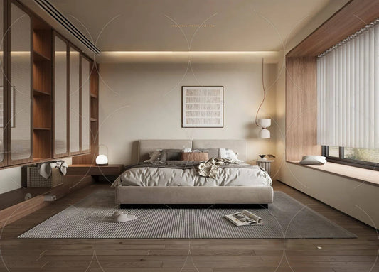 WABI SABI STYLE 3D MODELS – BEDROOM – 0038