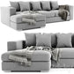 BoConcept Cenova Chaise Longue Sofa