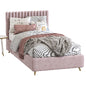 Bed with upholstered headboard 225
