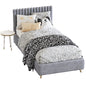 Bed with upholstered headboard 225