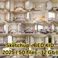 Sketchup-BED KID 2025 (50 files- 12 Gb ) vol 1