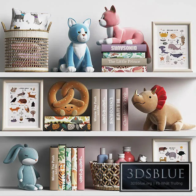 Kids Room Decor 15 3DS Max