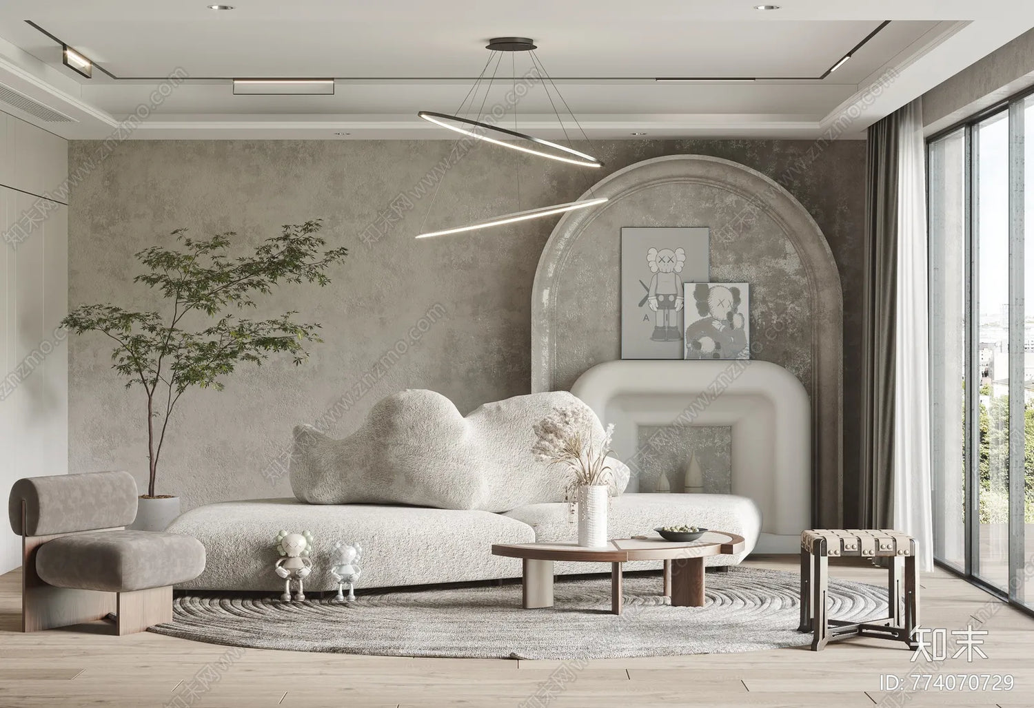 LIVING ROOM – WABI SABI STYLE