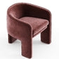 Milo Baughman Armchair velvet