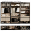 Wardrobe with glass doors 2