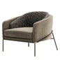 Fil Noir armchair by Minotti