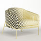 Fil Noir armchair by Minotti