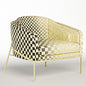 Fil Noir armchair by Minotti