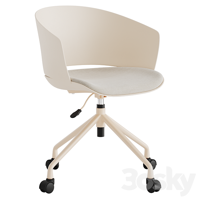 Office chair Ashley 3ds Max