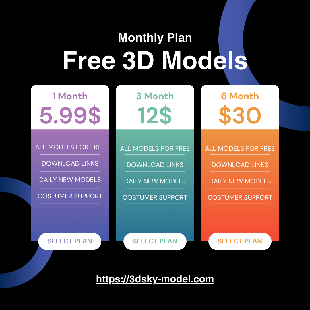 3D Models Free Download