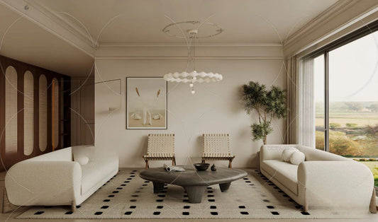 WABI SABI STYLE 3D MODELS – LIVING ROOM – 0082