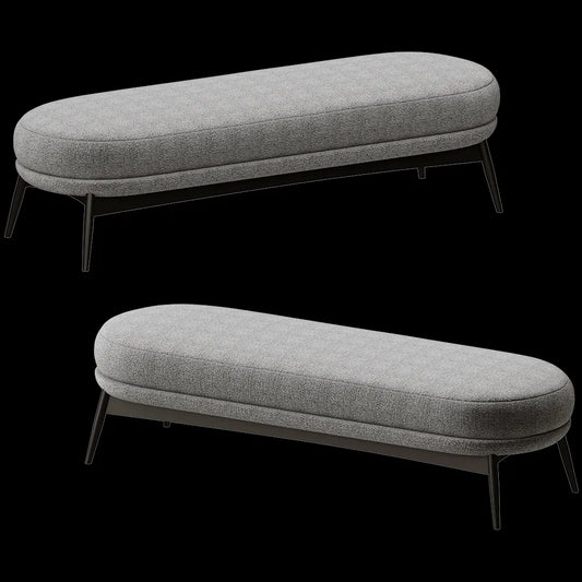 ABBER - Bench Oltremare Panchetta 3ds Max