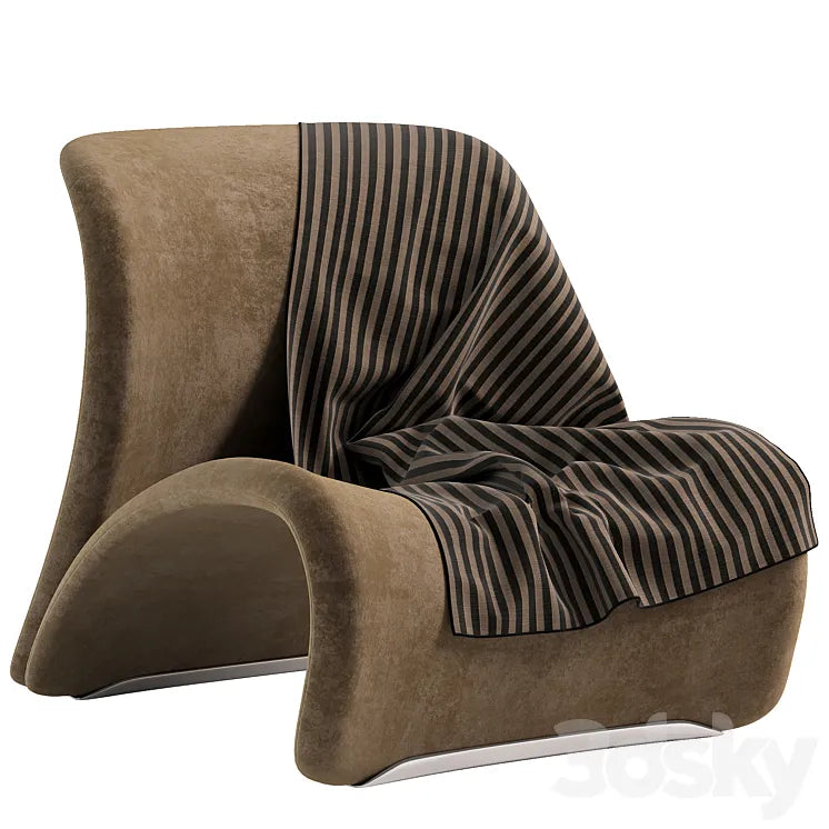 Accent armchair 3DSMAX Model