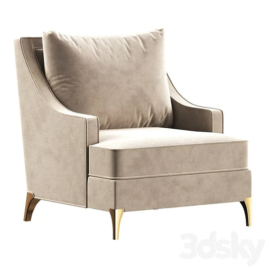 Accent armchairs Rowe 3DSMAX Model