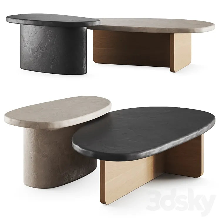 Aedam Anthony Mush Coffee Tables 3DSMAX Model