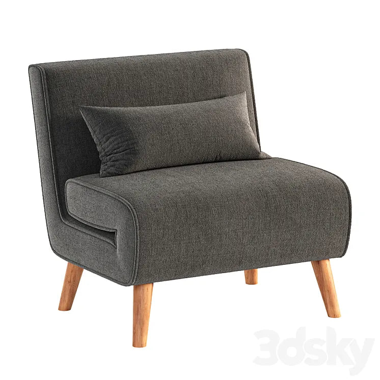 Aero Single Sofa Bed 3DSMAX Model