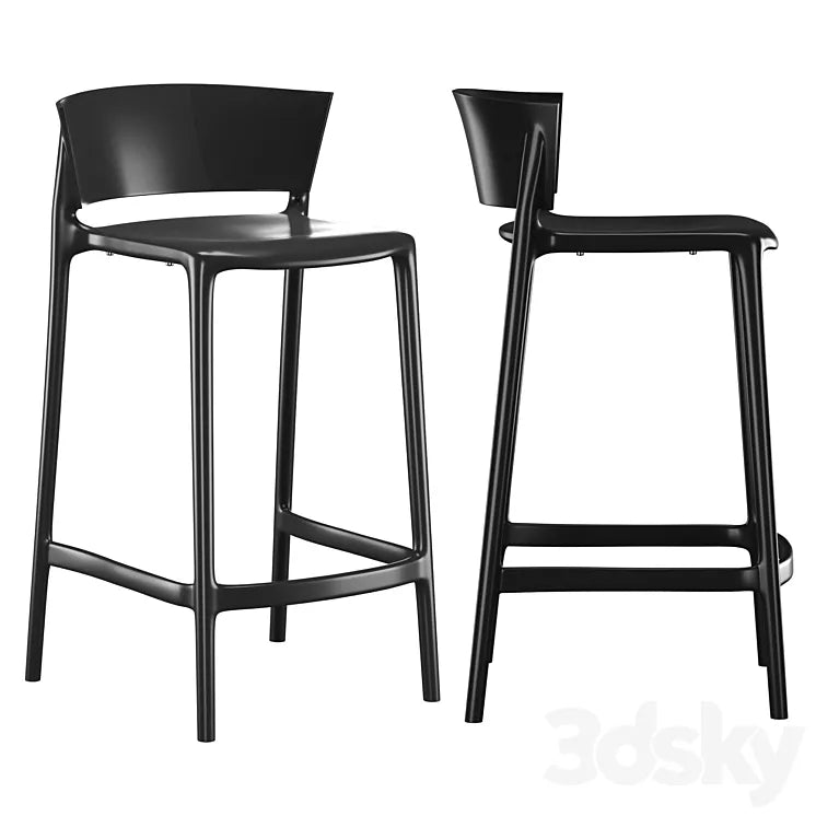 Africa bar stool 3DSMAX Model