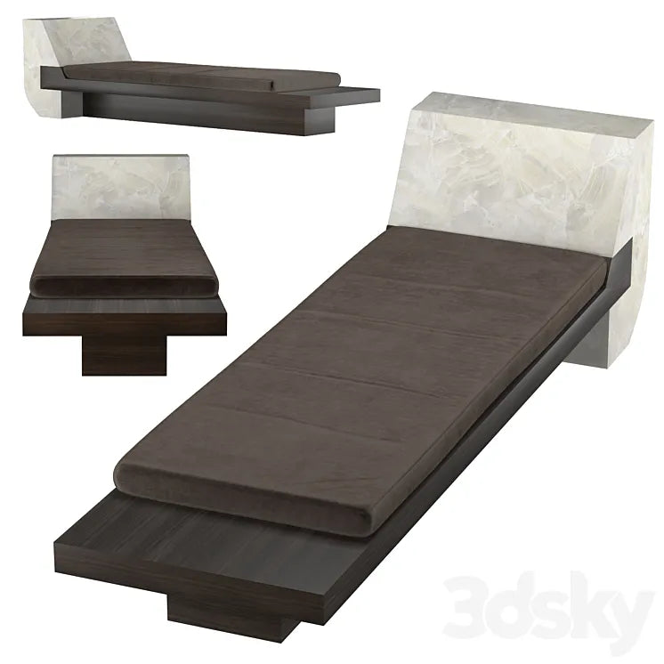 Alabaster Daybed 3DSMAX Model