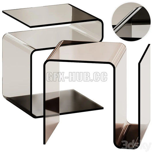 Allred Side Table by Metro Lane 3dsMax Model